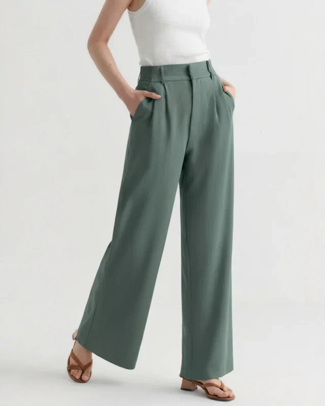Pantalon Wide-Leg Serena – Élégance Moderne